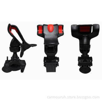 360 Swivel Clamp Mobile Mount Holder Universal for Bicycle